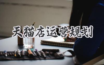 天猫店运营规划