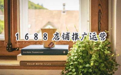 1688店铺推广运营