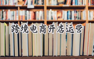 跨境电商开店运营