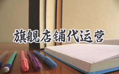 旗舰店铺代运营