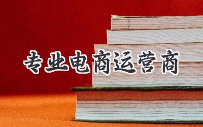 专业电商运营商