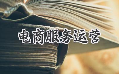 电商服务运营
