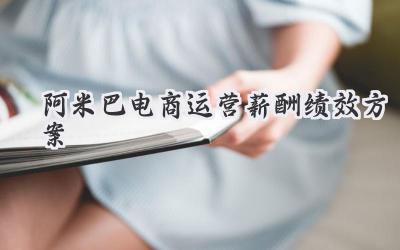阿米巴电商运营薪酬绩效方案