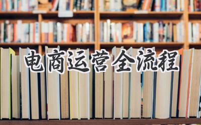 电商运营全流程