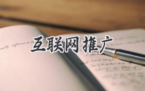 玩转互联网推广：年轻人的电商自媒体运营指南